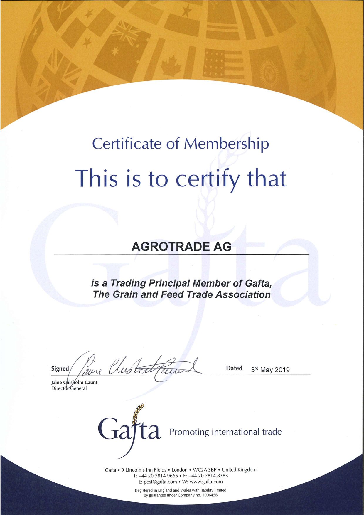 Gafta Membership